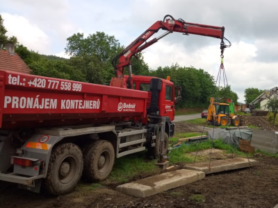 Man pohon 6x6 - hydraulická ruka